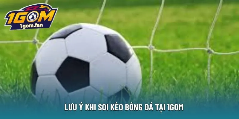 Lưu ý khi soi kèo bóng đá tại 1Gom